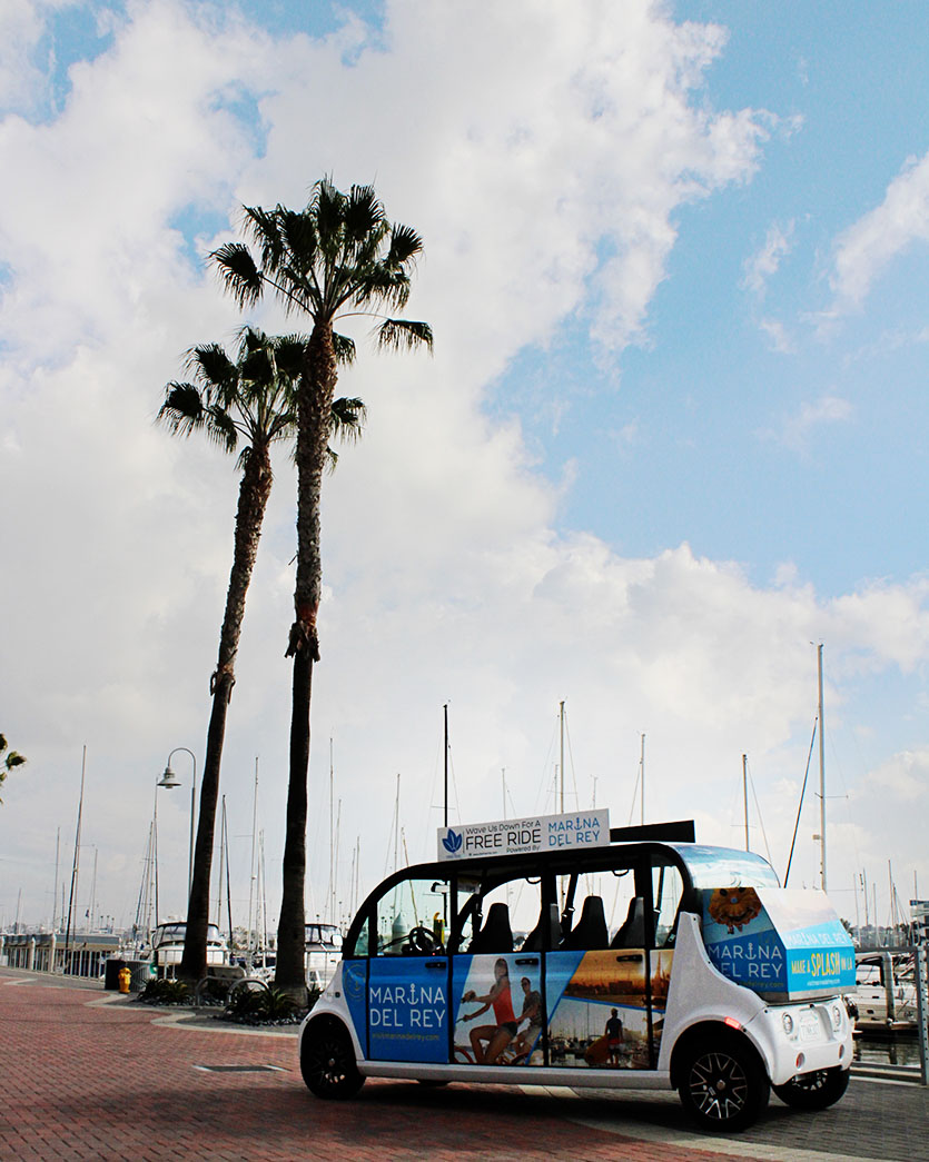 marina del rey free bus ride