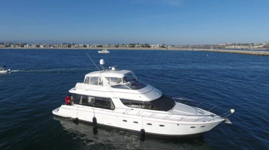 60 foot luxury yacht in Marina del Rey