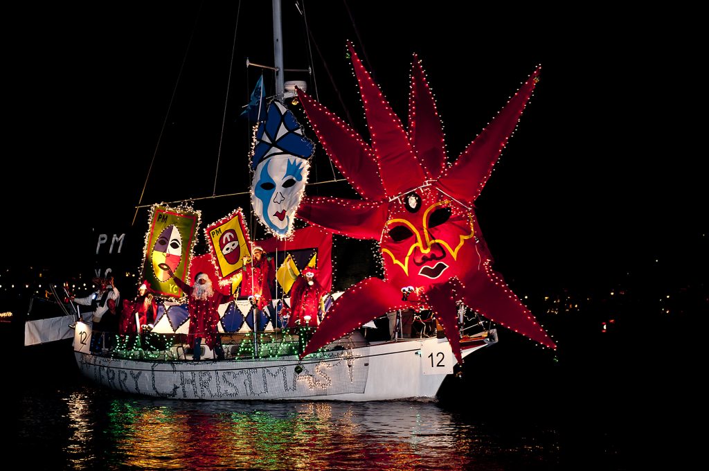 holiday boat parade