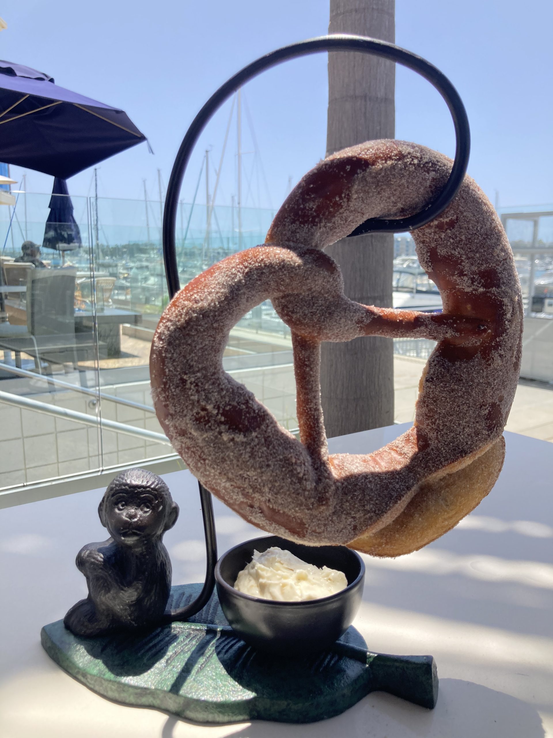 Pretzel dessert at SALT