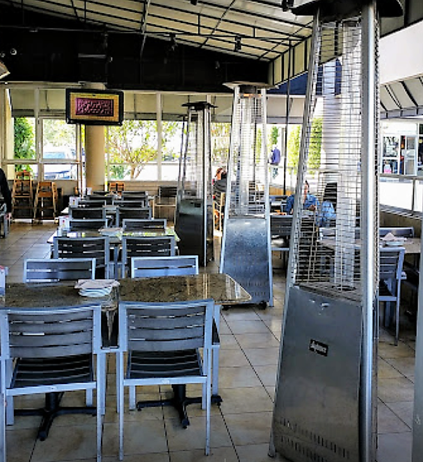 outdoor seating at CPK Marina del Rey